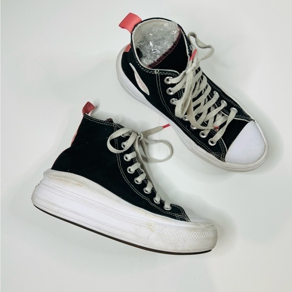 Converse Chuck Taylor Move Platform Sneakers 5 - Picture 6 of 8